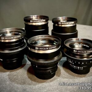 CANON DREAM SET  ( ZERO OPTIK ) SUPER VINTAGE ( FULL FRAME )  ( SET 5 LENTES )